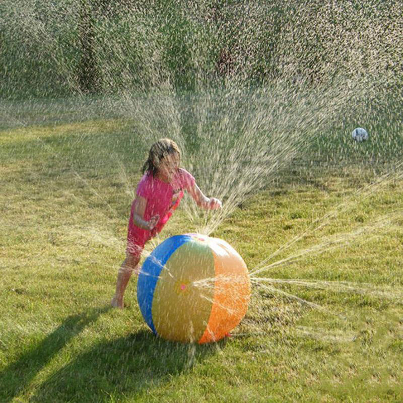 Pelota Inflable Lanza Agua Chorros Veran