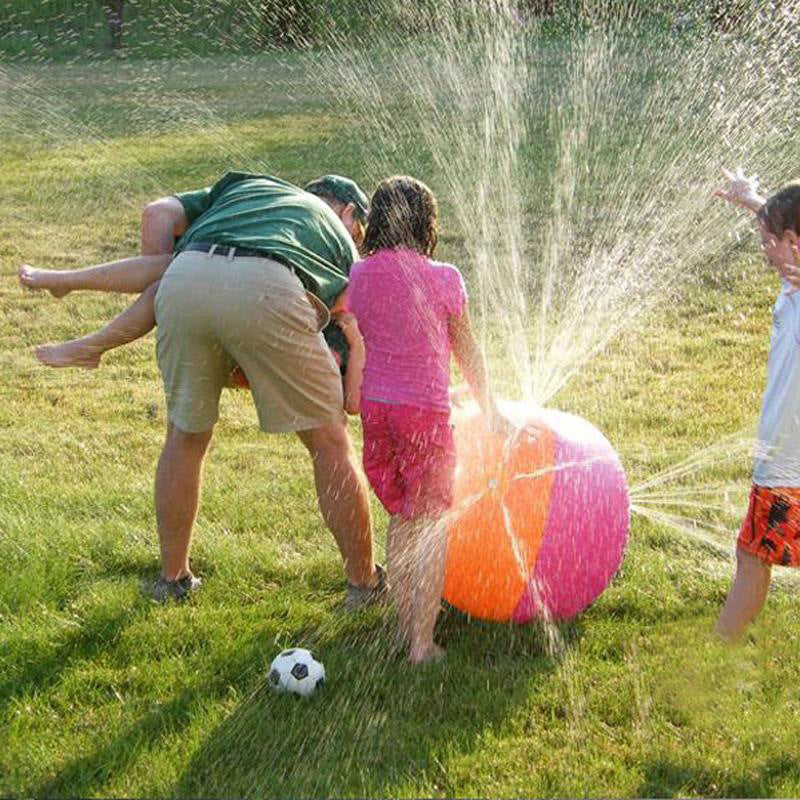 Pelota Inflable Lanza Agua Chorros Veran