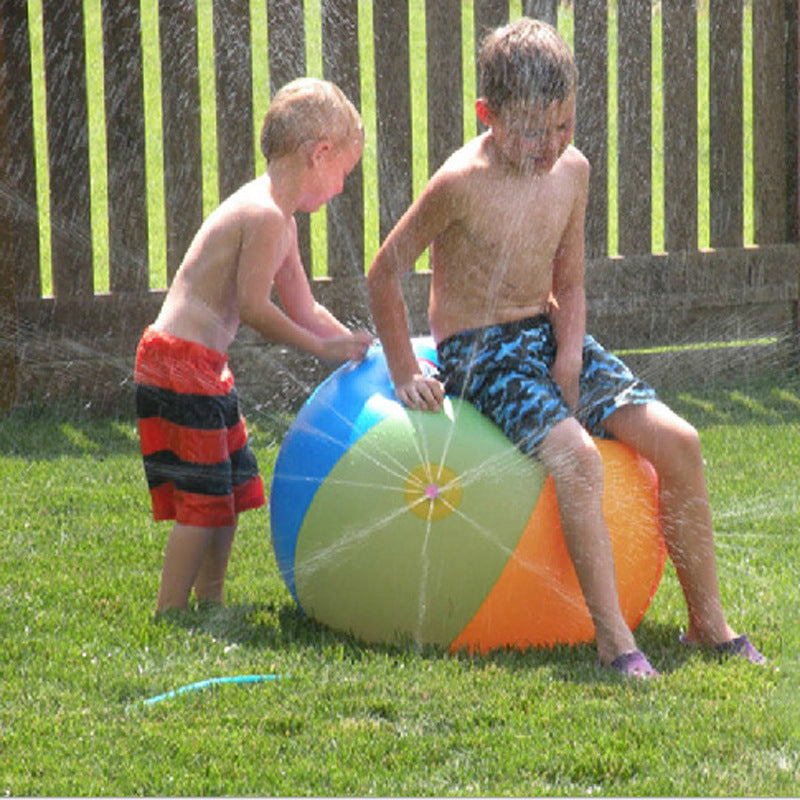 Pelota Inflable Lanza Agua Chorros Veran